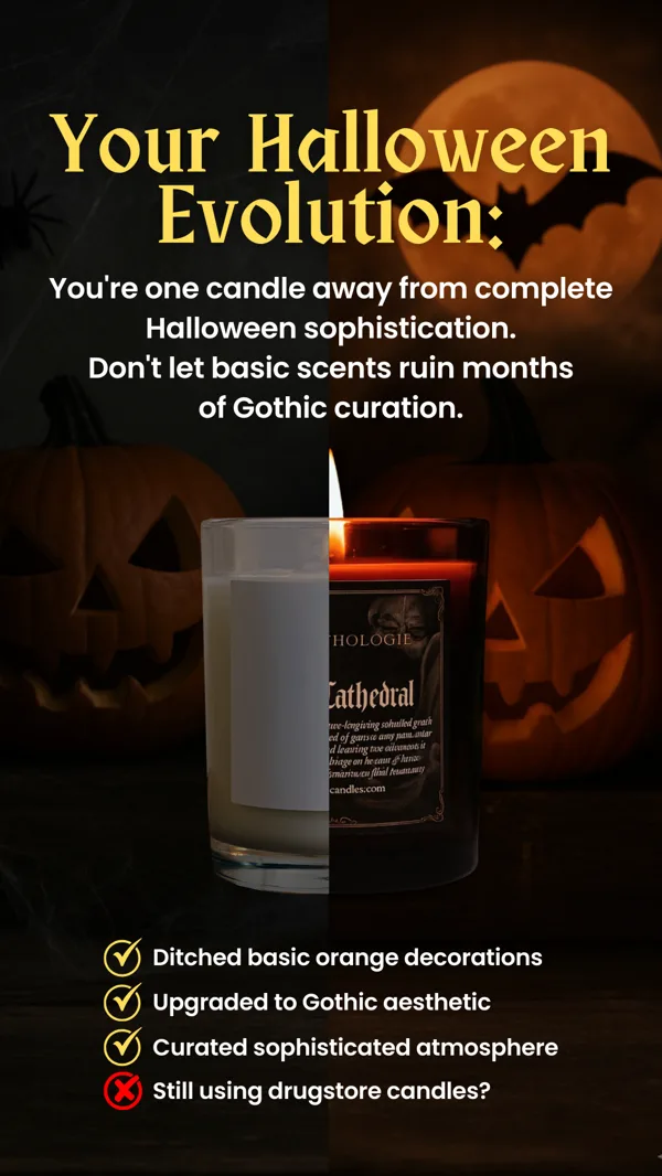 Static ad: Your Halloween evolution