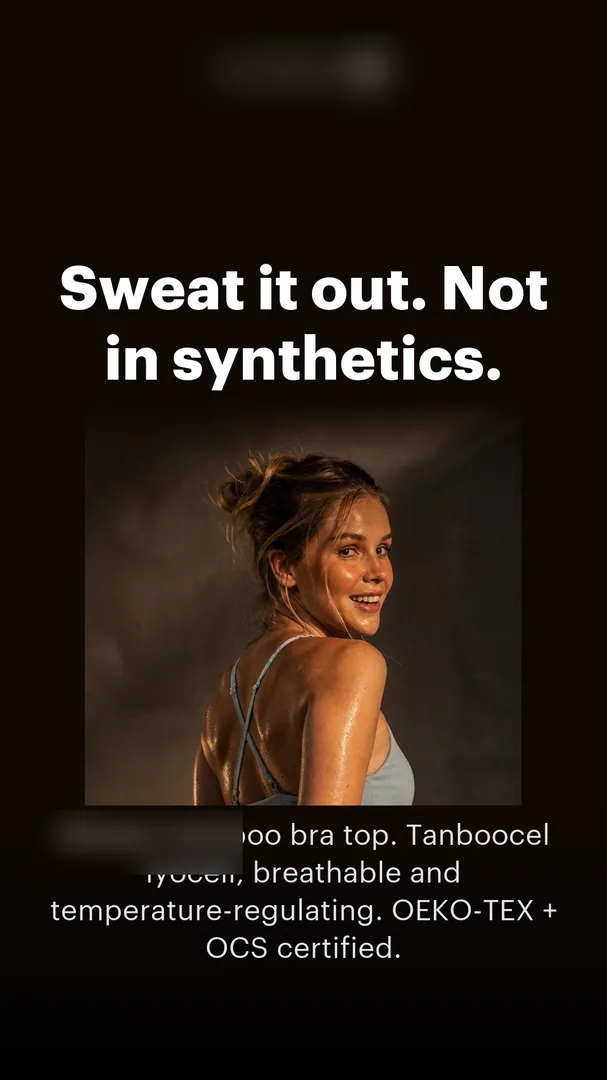 Sportbekleidung · Static Ad, EN